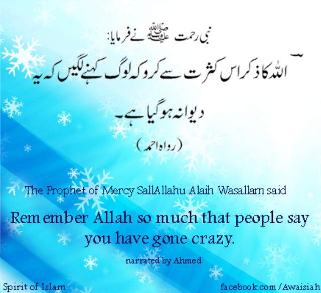 How Much to Remember Allah